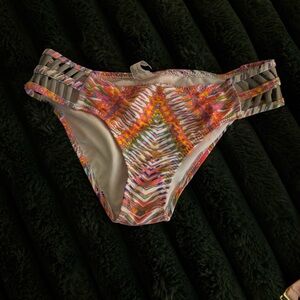 Raisins Multicolor Strappy Bikini Bottoms